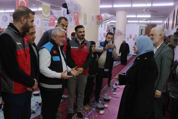 Çorum Belediyesi Suriye’de gönül sofrası kurdu
