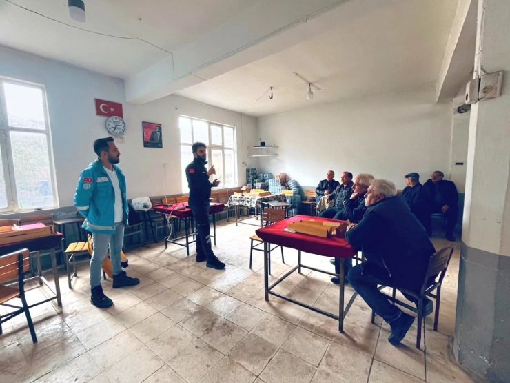 Kale’de mahalle mahalle ilk yardım seferberliği