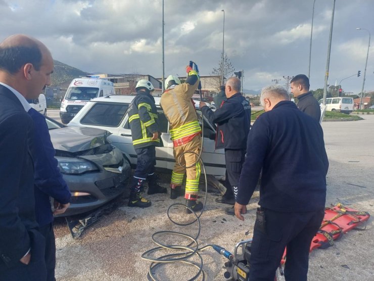 Hassa’da trafik kazası: 4 yaralı