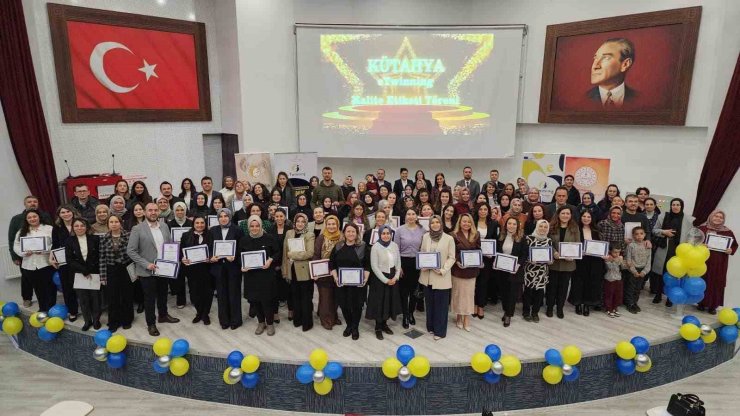Kütahya’da eTwinning başarı ödül töreni düzenlendi