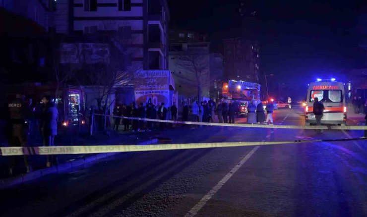 Samsun’da çatı katı alev alev yandı: 1 yaralı