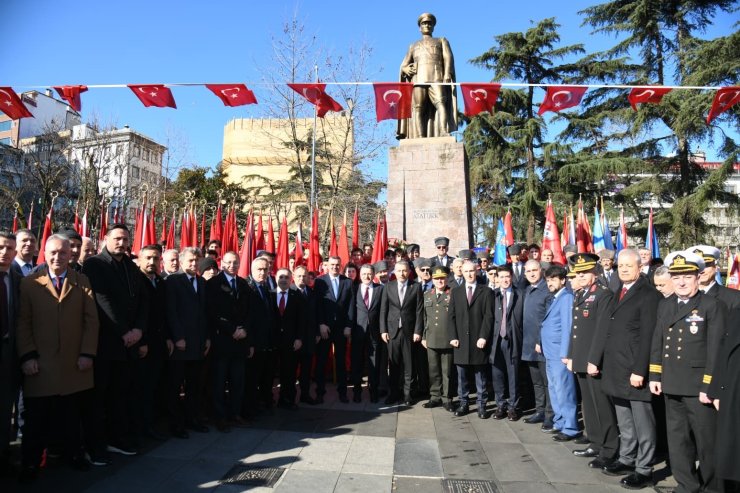 Trabzon’un düşman işgalinden kurtuluşunun 108. yıl dönümü kutlandı
