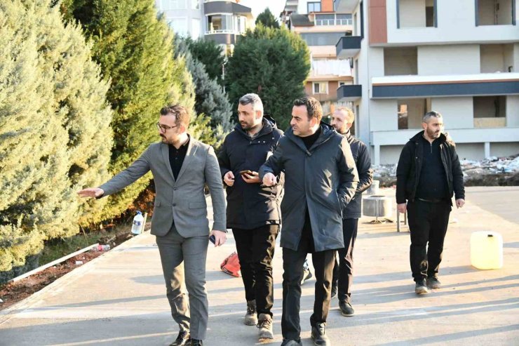 Yeşilyurt Millet Bahçesi’nde çalışmalar hızlandı