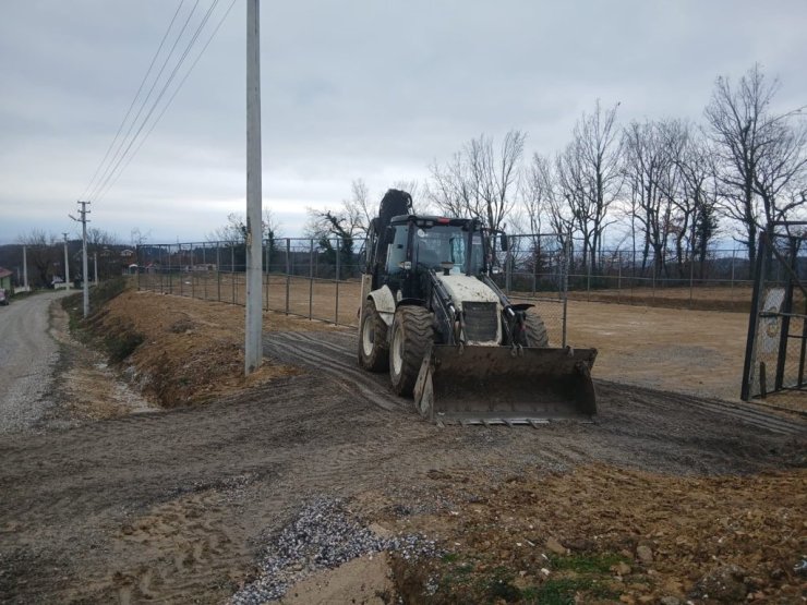 Akbıyıklar köyünde alt yapı iyileştirildi