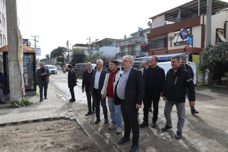 Edremit’te hizmet seferberliği