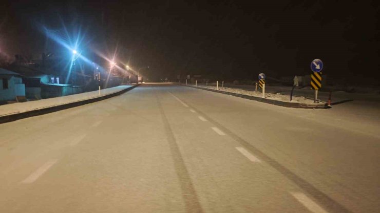 Malatya’nın yüksek kesimlerinde kar yağışı etkili oluyor