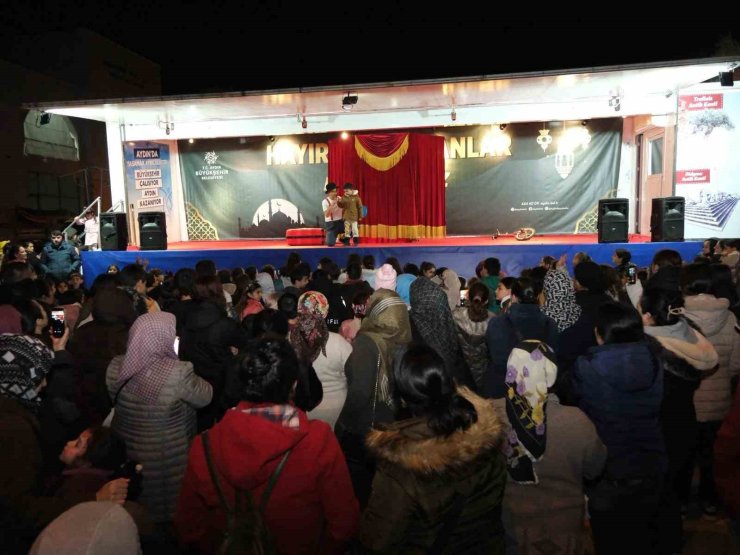 Buharkent’te vatandaşlar Büyükşehir Belediyesi’nin Ramazan etkinlikleri ile buluştu