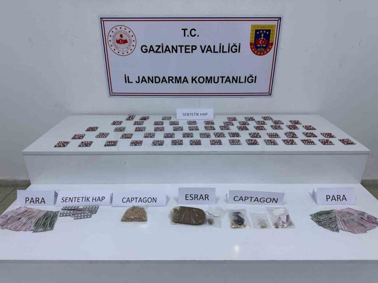 Gaziantep’te uyuşturucu operasyonunda 11 tutuklama