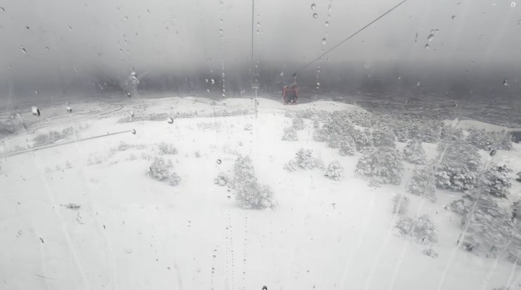 Türkiye’de en fazla kar kalınlığı Karabet Tepesi’nde ölçüldü