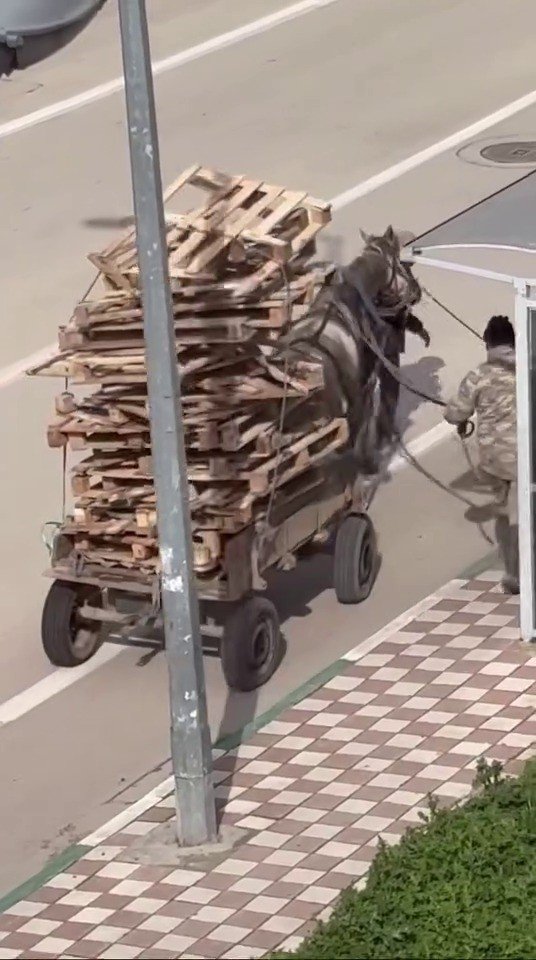 Bursa’da pes dedirten görüntüler