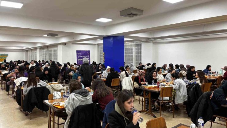 Bala Hatun Yurdu’nda iftar bereketi