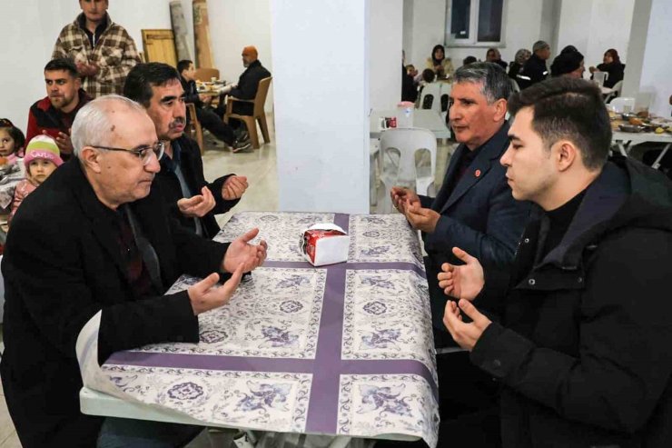 Çameli Belediyesinin iftar sofrası Karabayır’da kuruldu