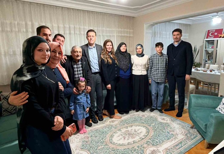 Milletvekili Hatipoğlu, iftarda şehit ailesine misafir oldu