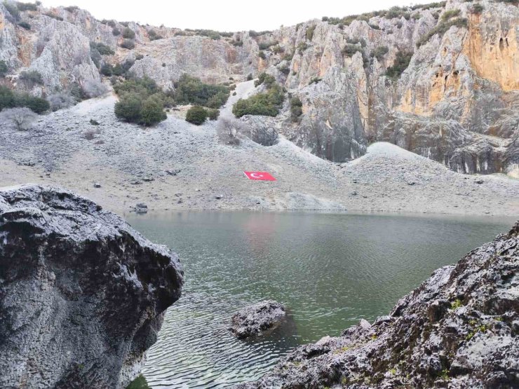 Gümüşdere Obruğu yeniden suya kavuştu