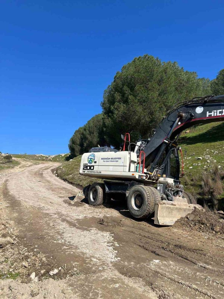 Bozdoğan Kale Mesire Alanı’nda yol çalışmaları başladı