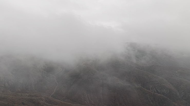 Çankırı’da sis etkili oldu