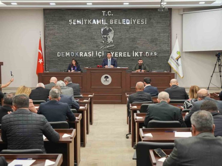 Şehitkamil Belediyesi Mart Ayı meclis toplantısı yapıldı