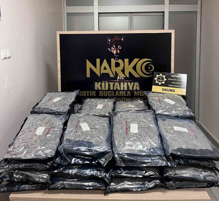 Kütahya’da uyuşturucu ile mücadele çalışmaları