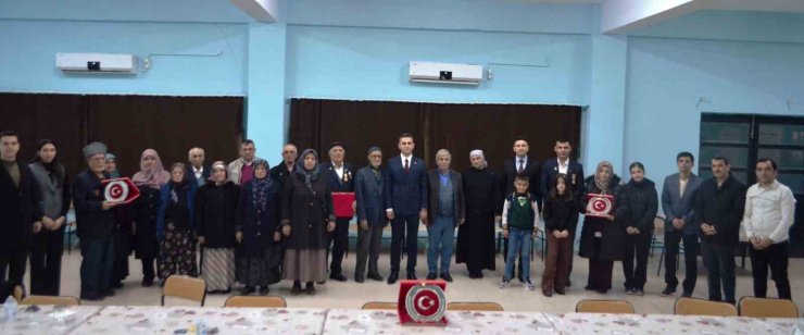 Selendi’de şehit aileleri ve gaziler onuruna iftar yemeği