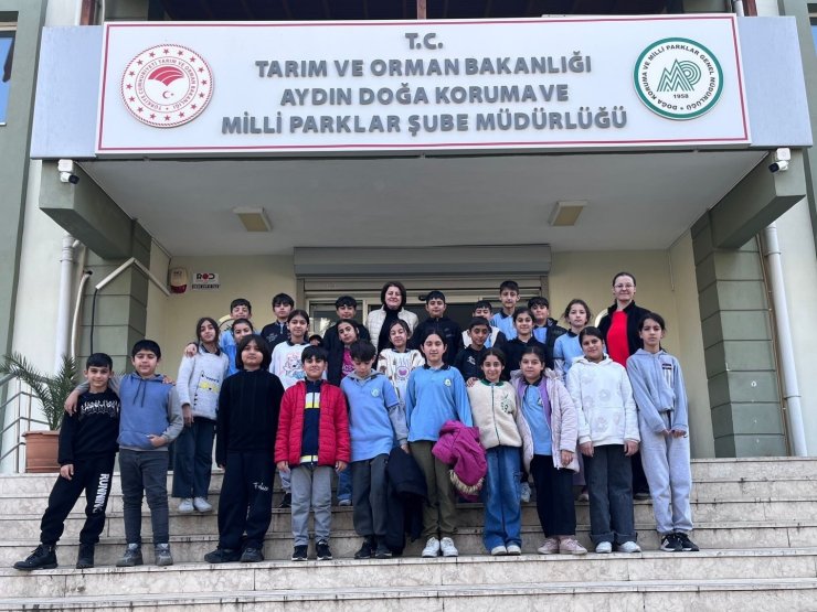 Yaban hayatını eğitim merkezinde öğrendiler