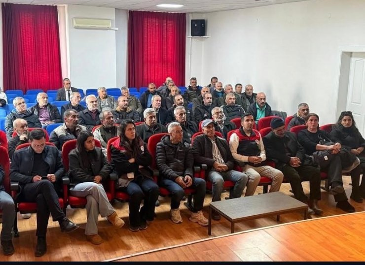 Tunceli’de üreticilere TARSİM bilgilendirmesi