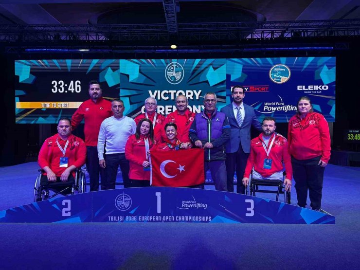 Avrupa Para Powerlifting Şampiyonası’nda milliler 15 madalyaya ulaştı