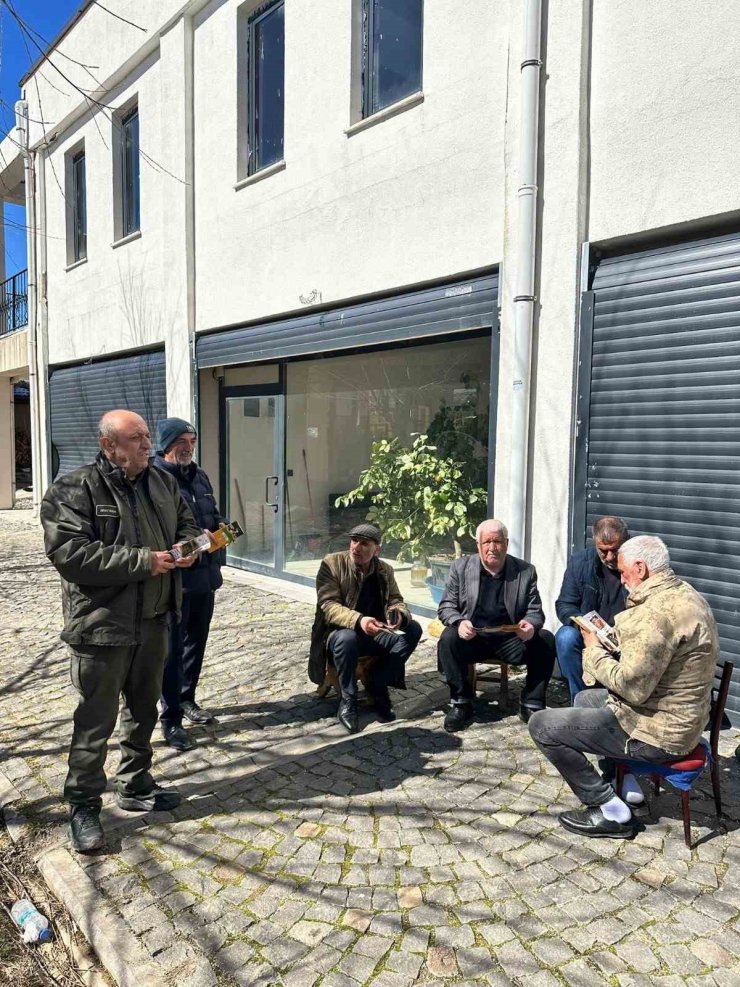 Elazığ’da orman yangınlarına karşı bilinçlendirme çalışması