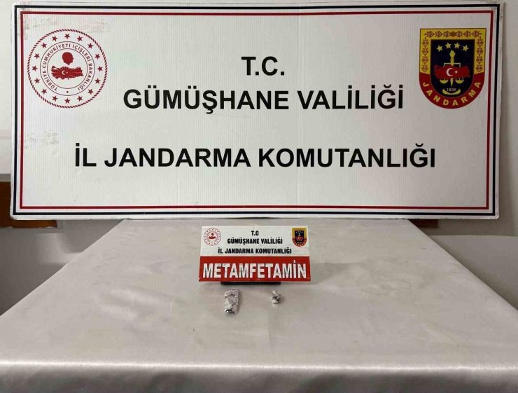 Gümüşhane’de uyuşturucu operasyonlarında iki şüpheli yakalandı