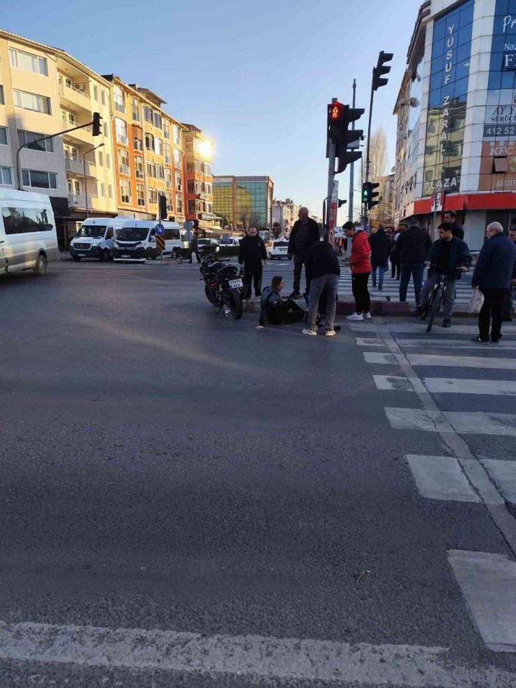 Lüleburgaz’da trafik kazası: 1 yaralı
