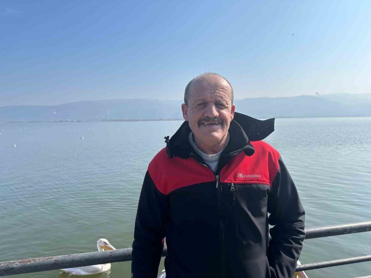 Turna severlere Uluabat Gölü’nden güzel haber