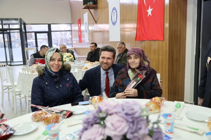 Başkan Tatık, şehit aileleri ve gazilerle iftar yemeğinde bir araya geldi