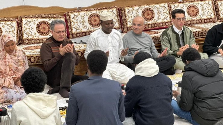 TÖMER ve Uluslararası öğrenciler sahurda buluştu