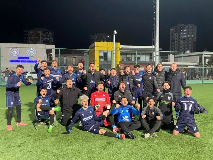 Amaratspor 3 puanı 2 golle aldı