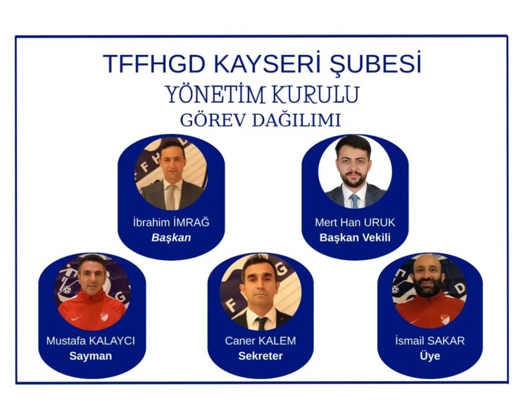 TFFHGD görev dağılımını yaptı