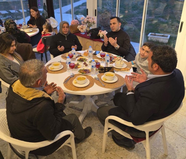 Gölbaşı’nda şehit yakınları ve gazilerle iftar programı
