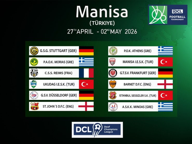 İşitme Engelliler Şampiyonlar Ligi ilk kez Manisa’da