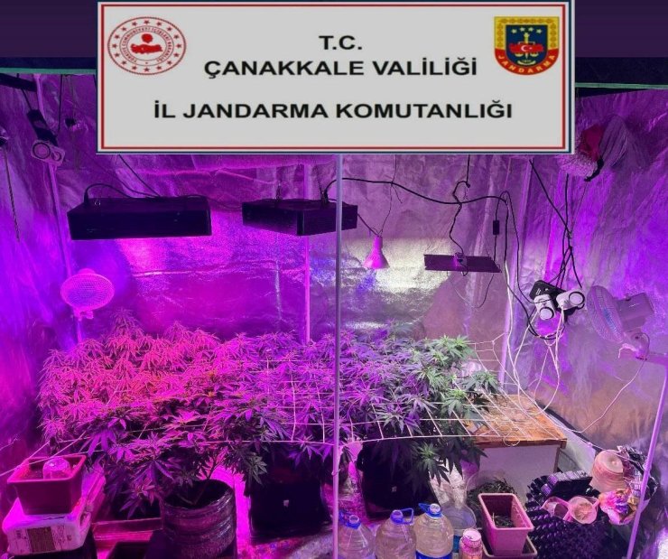 Çanakkale’de uyuşturucu operasyonu: 2 tutuklu