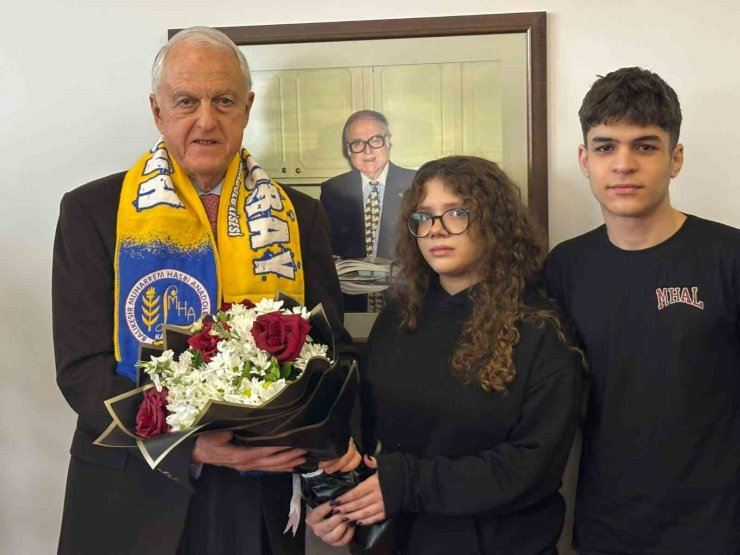 Muharrem Hasbi Anadolu Lisesinden Yırcalı’ya teşekkür