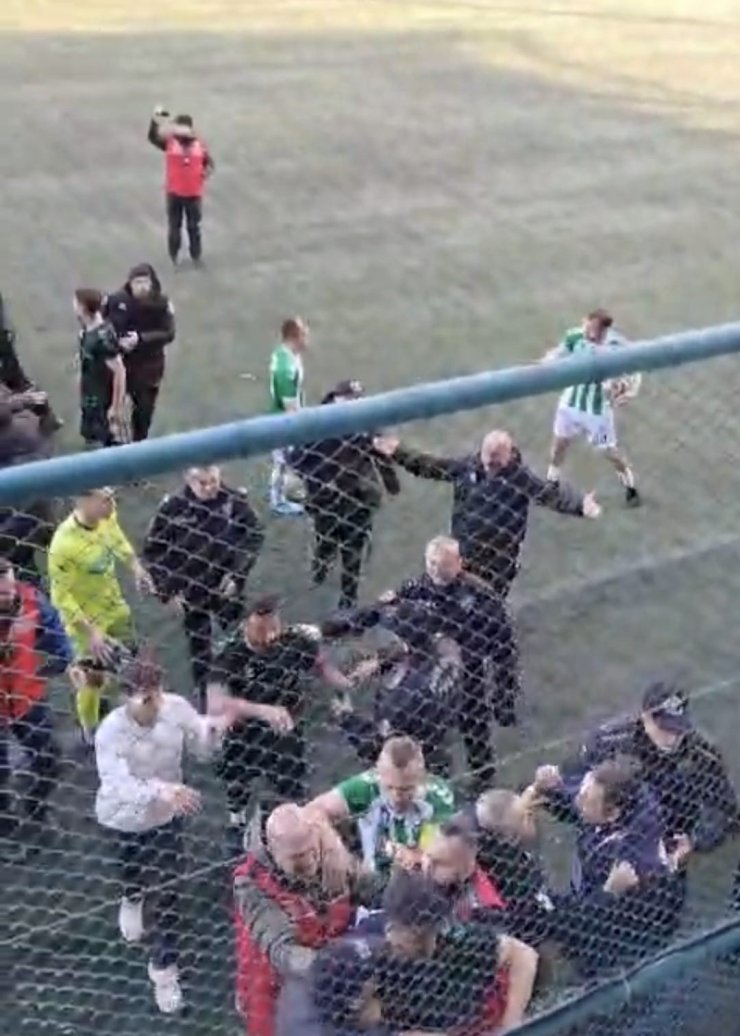 Trabzon’da BAL’a yükselme maçında olay çıktı