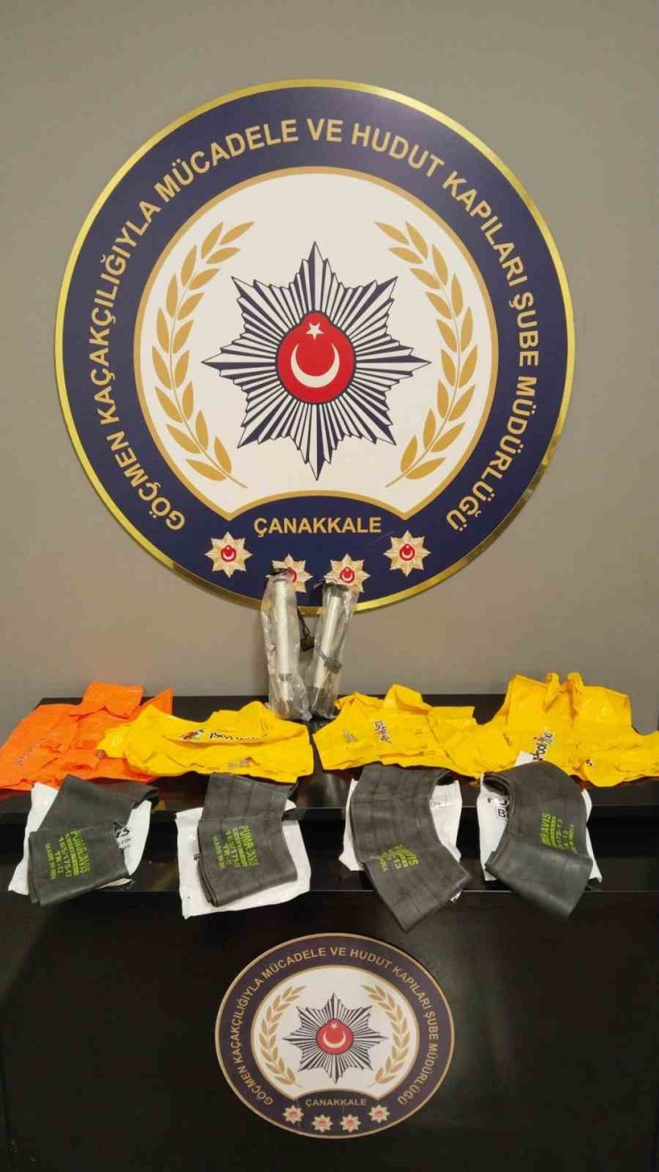 Çanakkale’de 23 düzensiz göçmen yakalandı, 3 organizatör tutuklandı