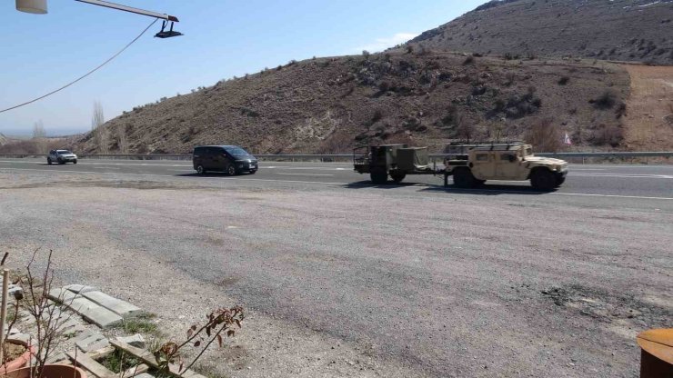 Malatya’da kurulması planlanan patriot hava savunma sistemi için sevkiyatlar sürüyor