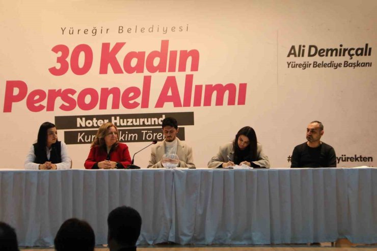 Yüreğir Belediyesi’nden kadın istihdamına destek