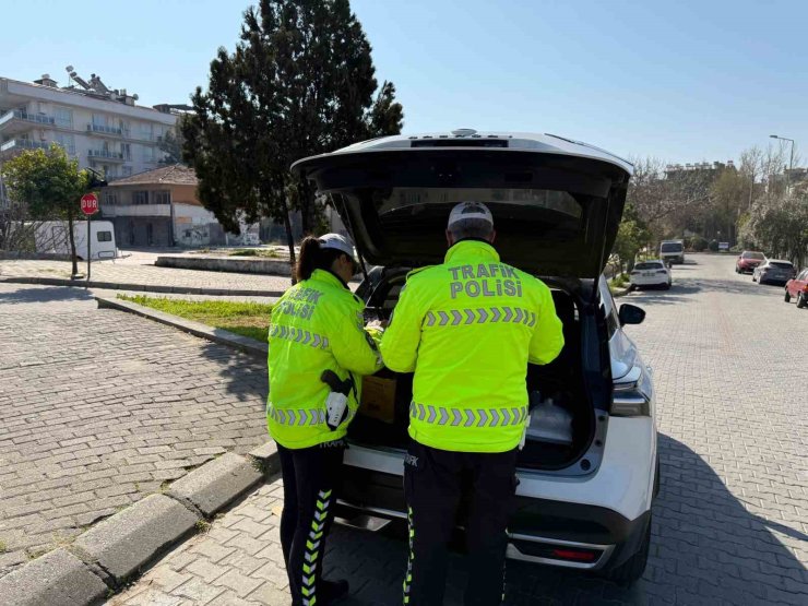 Aydın’da bayram öncesi dron destekli trafik denetimi yapıldı