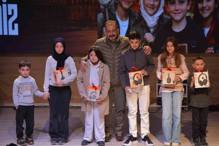 Çorum’da çocuklar sevap için yarıştı