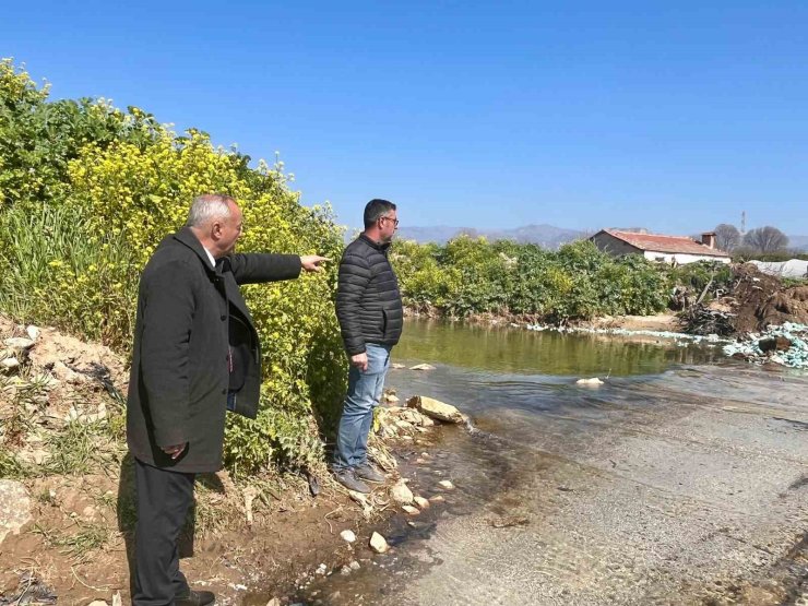 Malgaç Çayı’nda ulaşımı rahatlatan düzenleme