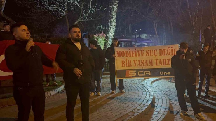 Çaycuma’da modifiye tutkunları, "Modifiye suç değil, yaşam tarzıdır"