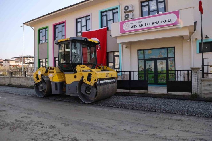 Efeler Belediyesi’nden Umurlu’da yol çalışması