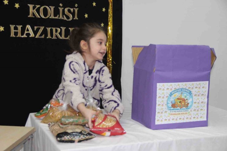 Cizre’de minik yüreklerden büyük dayanışma