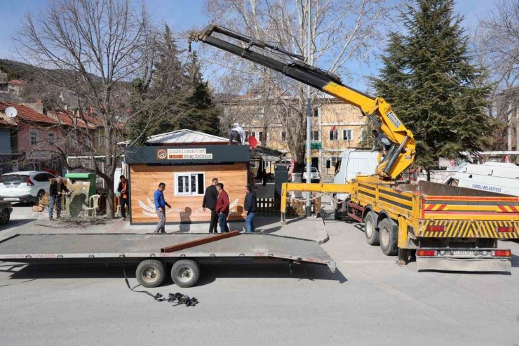 Çameli’de yöresel ekmek satış noktaları hizmete hazırlanıyor