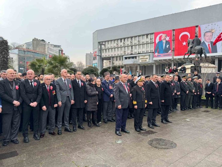 Zonguldak’ta 18 Mart Çanakkale Zaferi ve Şehitleri Anma Günü dolayısıyla tören düzenlendi